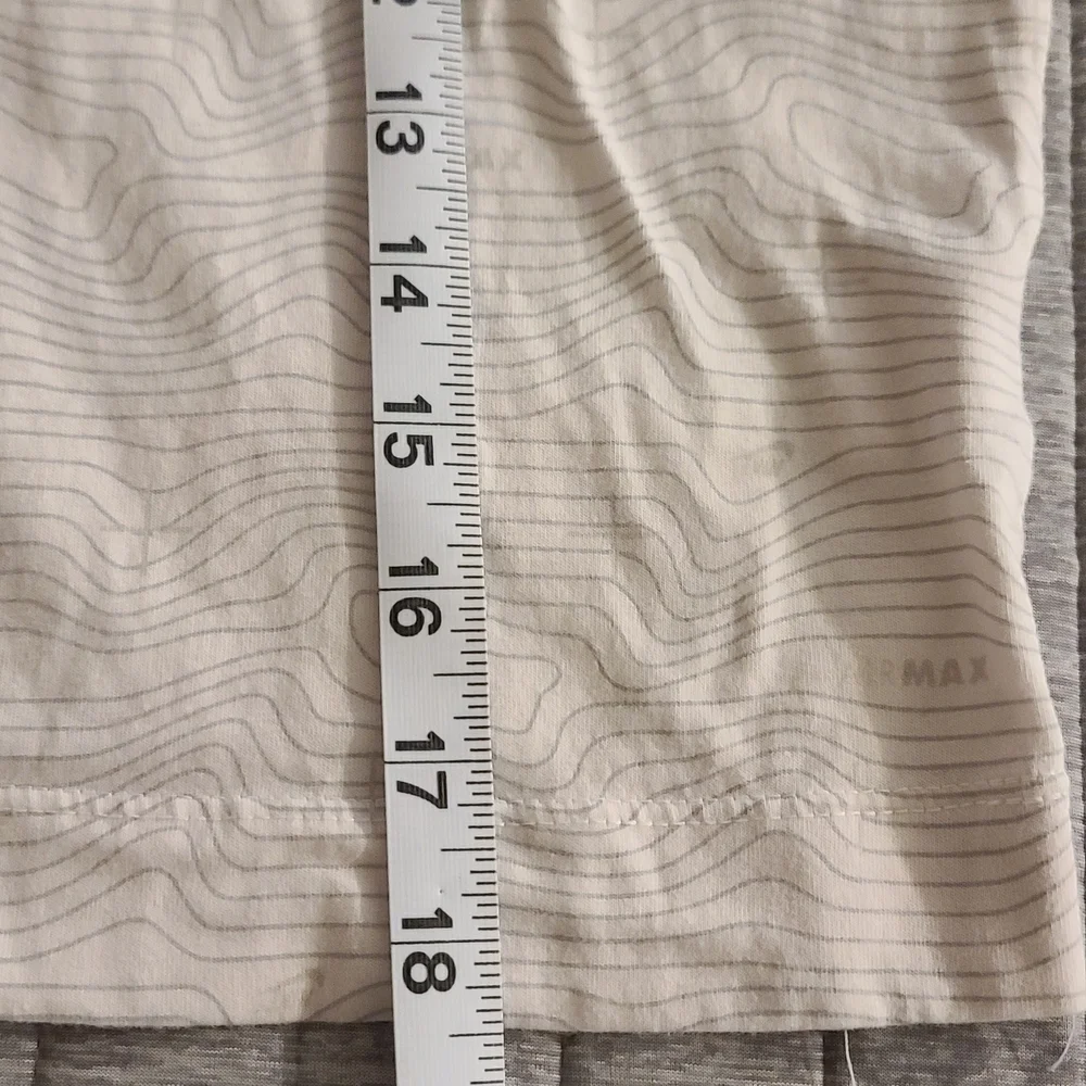 Nike Women's White Crop top Little Stain See Photo